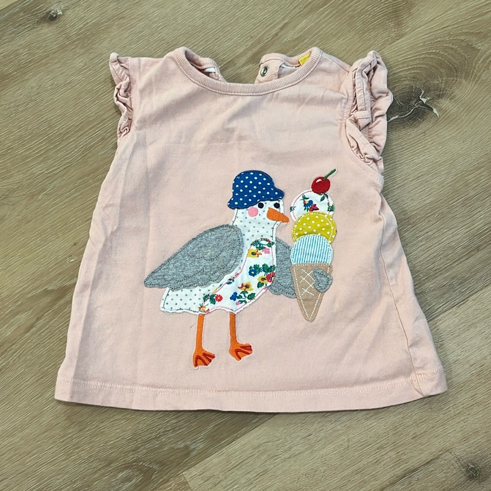 Baby Boden Tee 9-12m
